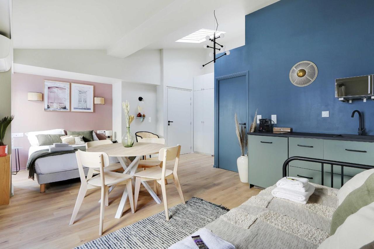 Beautiful Studio 4P - Montorgueil - 6 Apartment Paris Luaran gambar