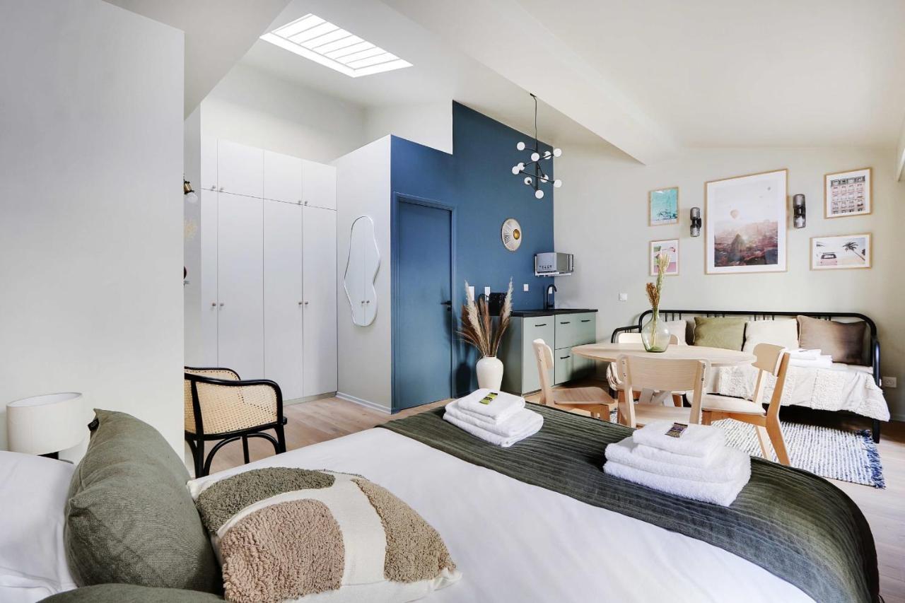 Beautiful Studio 4P - Montorgueil - 6 Apartment Paris Luaran gambar